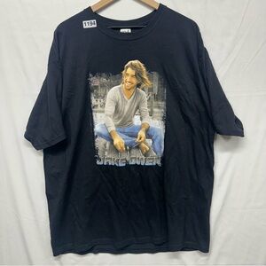 Jake Owen Concert Tour T-Shirt Black 2XL Country Music Graphic Tee